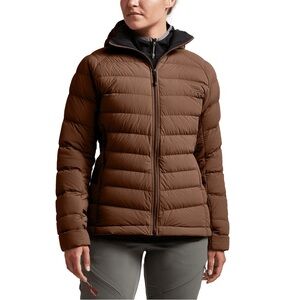 Sitka Women’s Kelvin Lite Down Jacket in Bison, size medium